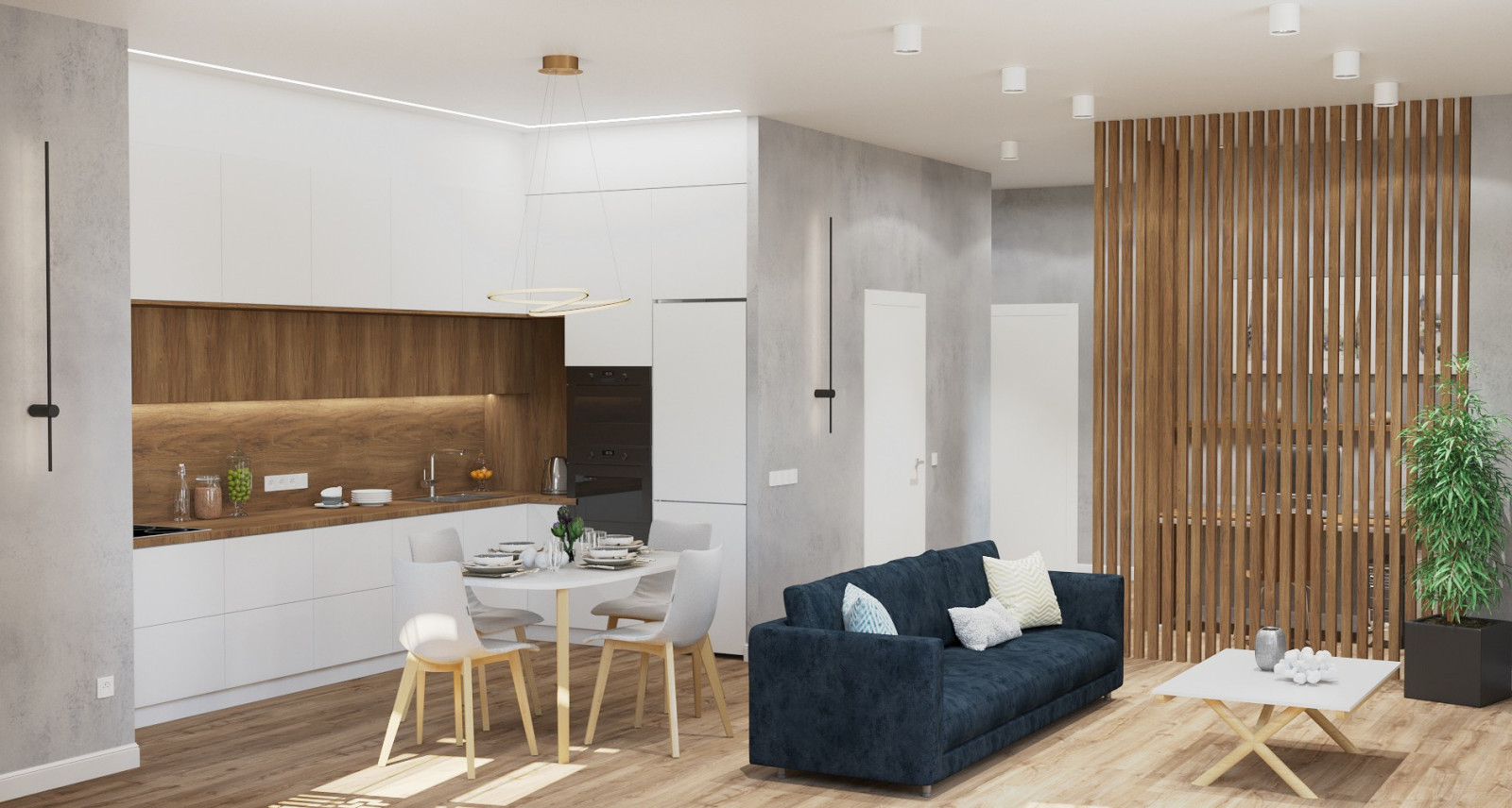 Дизайн - проект гостиной