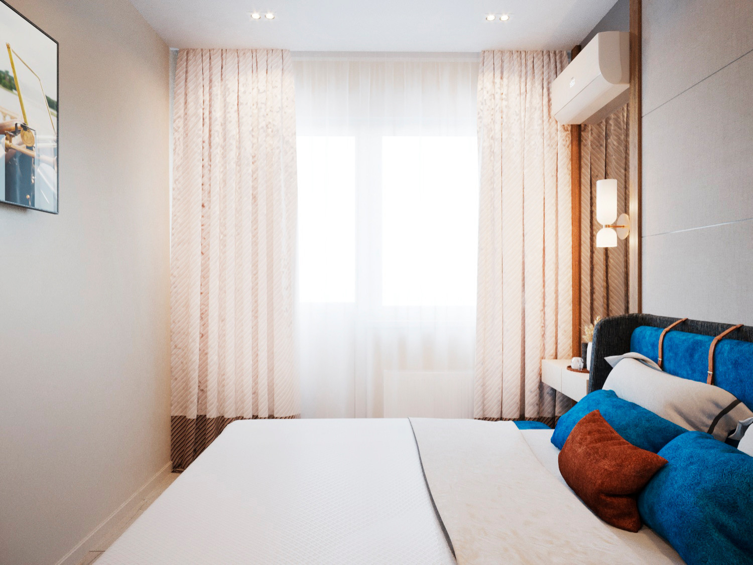 2х Уровневая квартира 90м2 в г. Пионерском Спальная