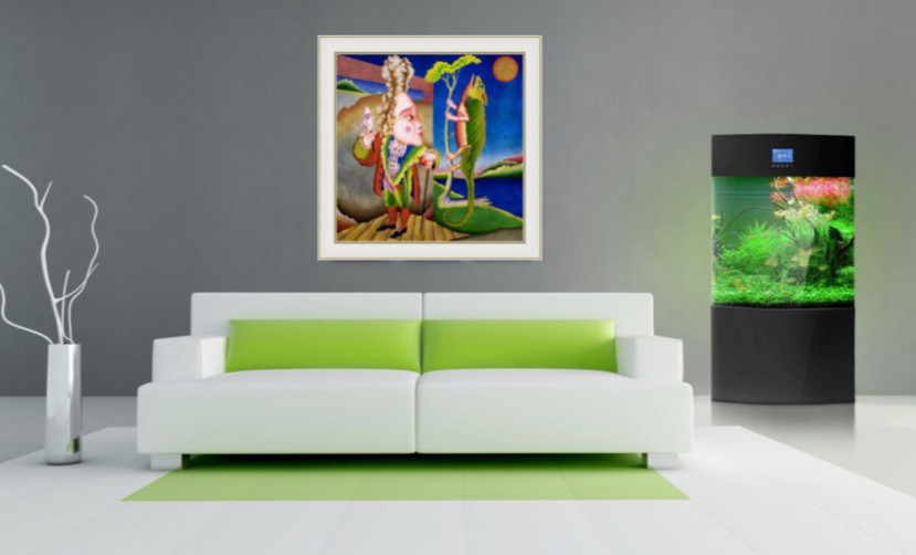 Принты в интерьере