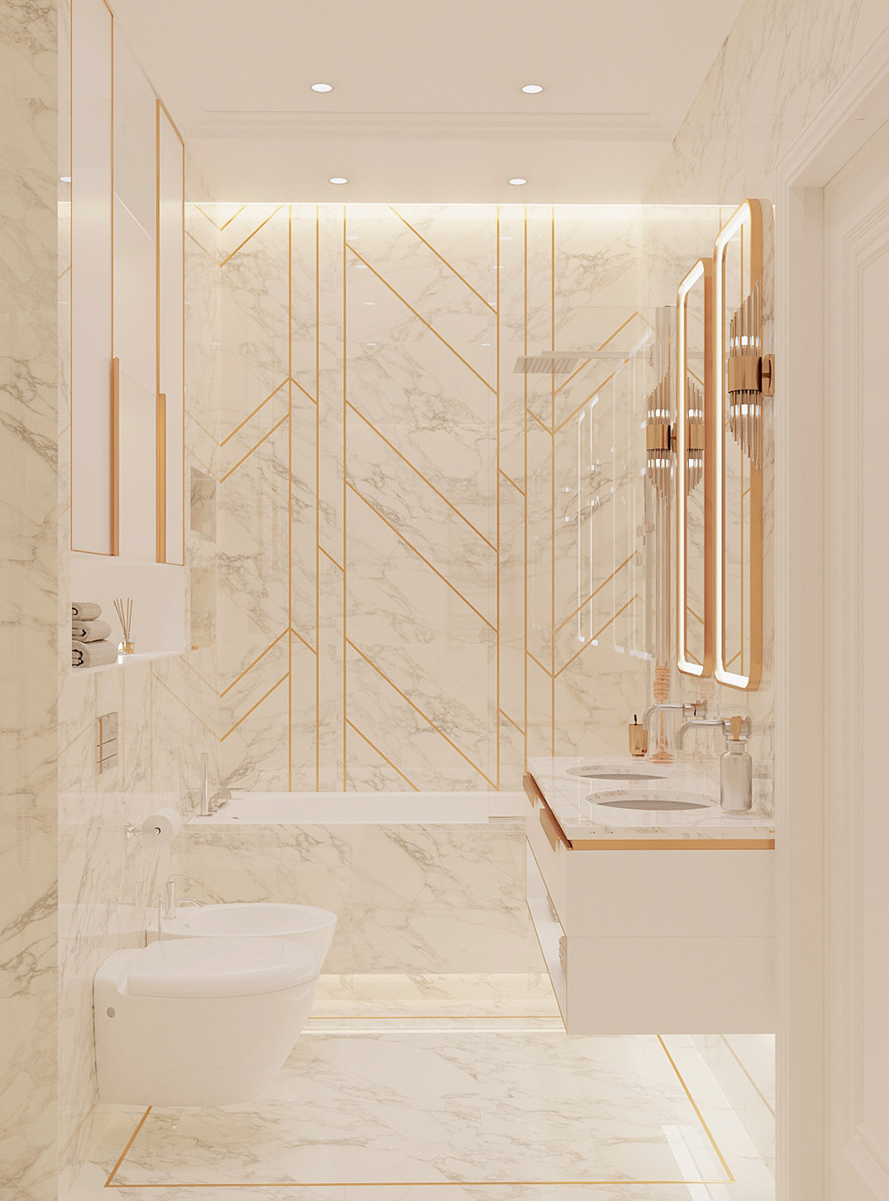 ДИЗАЙН ИНТЕРЬЕРА КВАРТИРЫ В ЖК НЕБО, 109 КВ.М