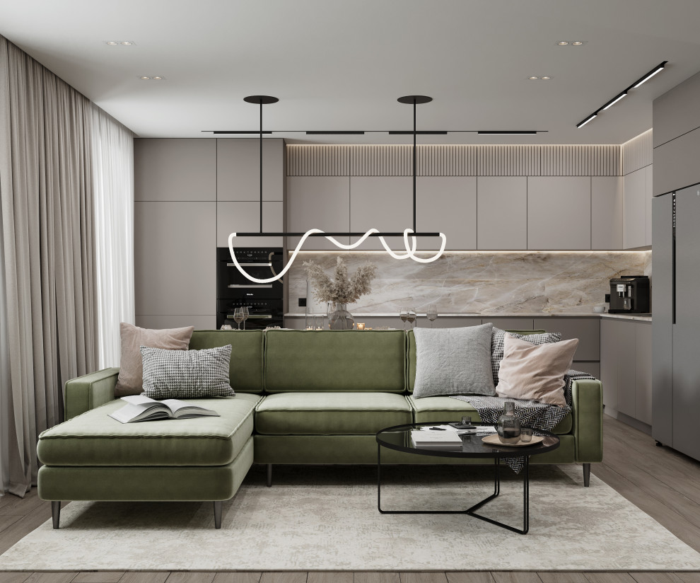 Дизайн интерьер квартиры в светлых тонах