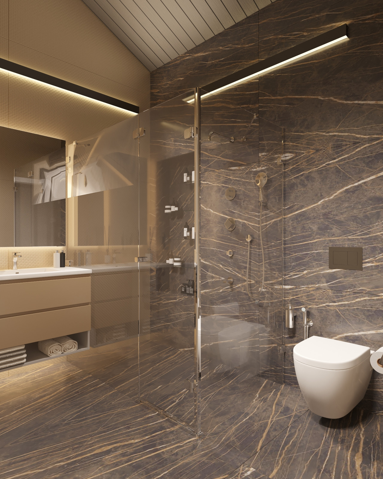 Дом из бревна в КП "Золотые Сосны"