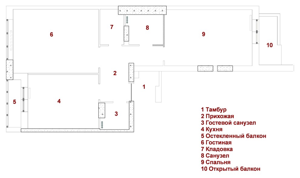 Жилая квартира. г. Киев