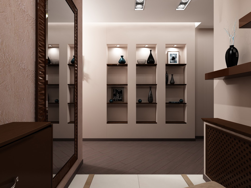 Обложка проекта: Дизайн-проект интерьера современной квартиры в популярном стиле минимализм