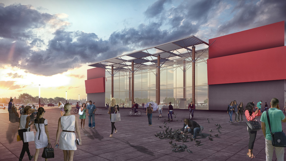 Обложка проекта: Concept for the shopping center