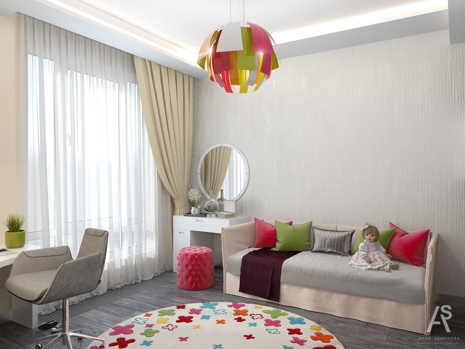 Квартира 150 м2 в ЖК Виноградный