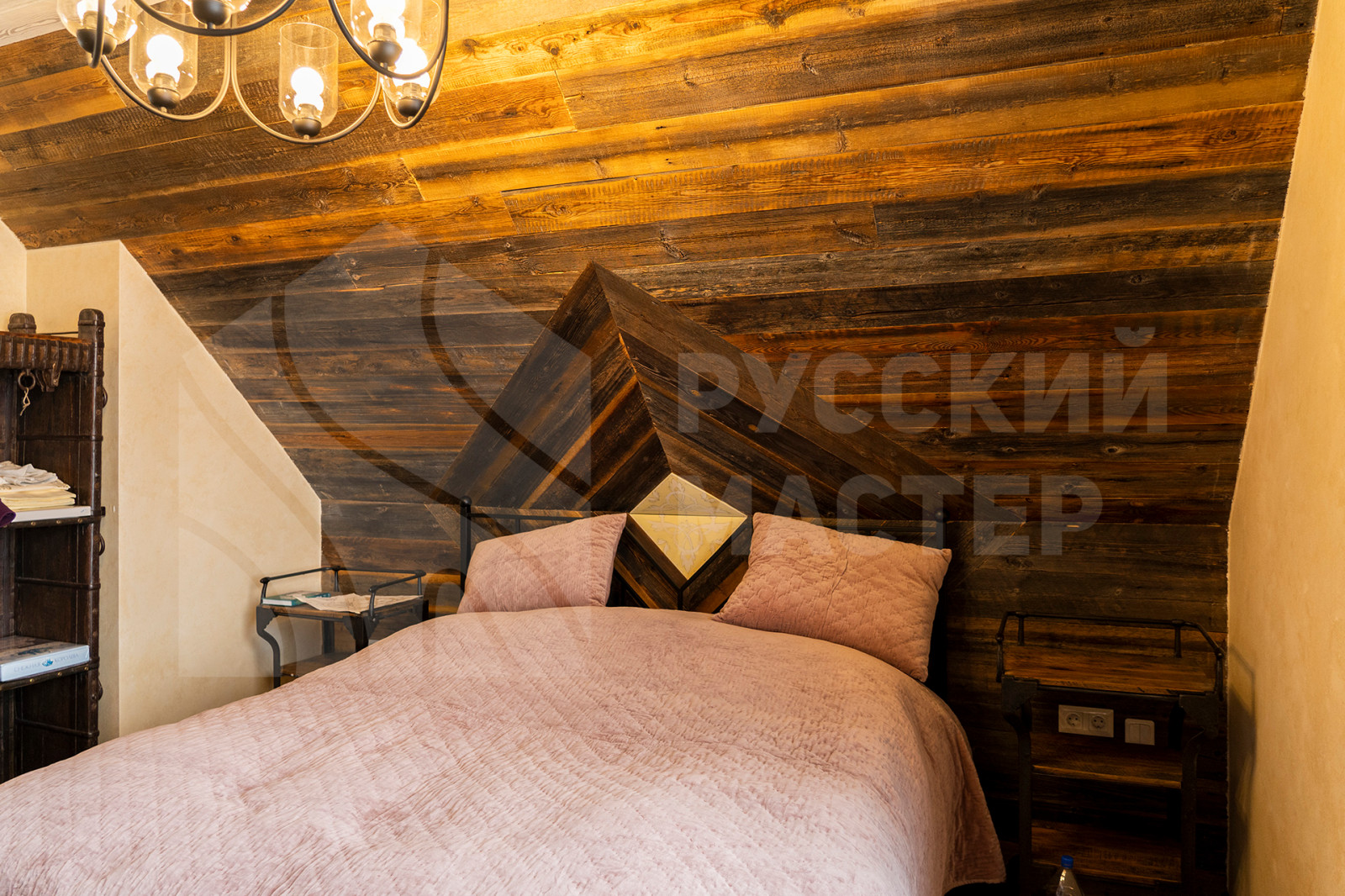 Амбарная доска в современном интерьере