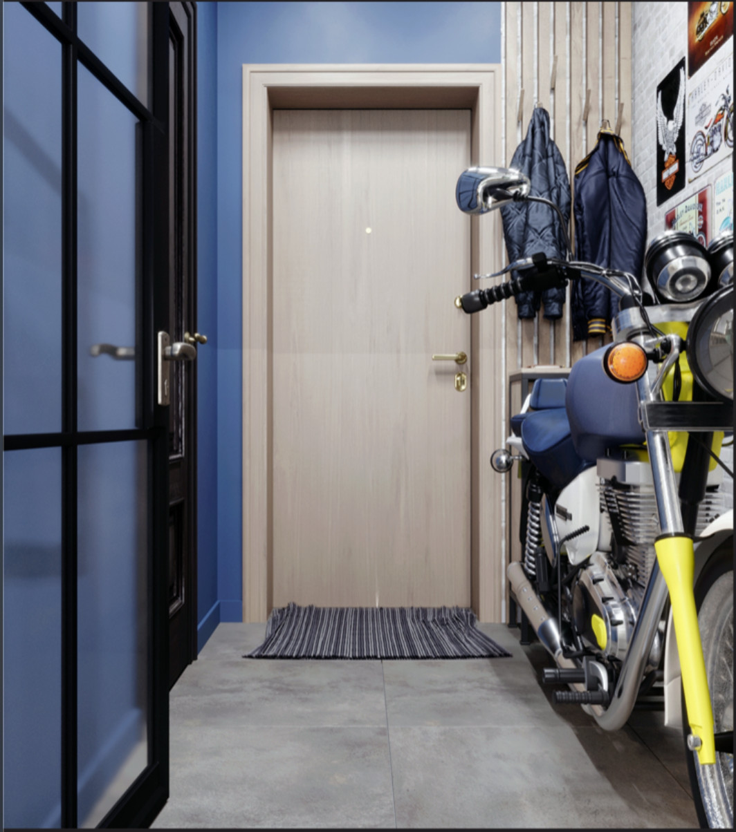 Дизайн проект квартиры для холостяка