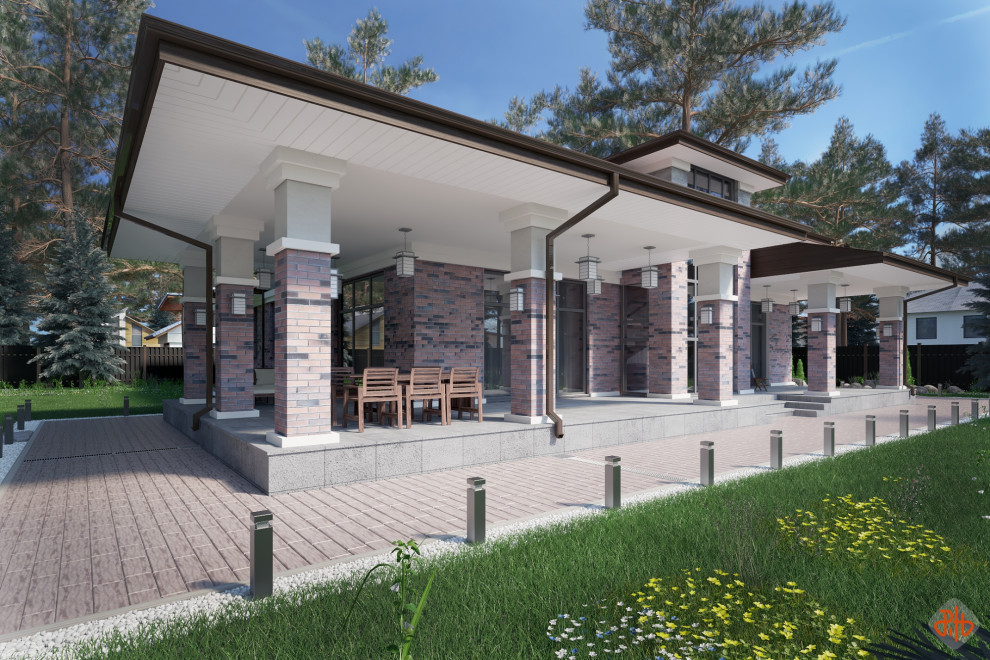 Дом в стиле Райта