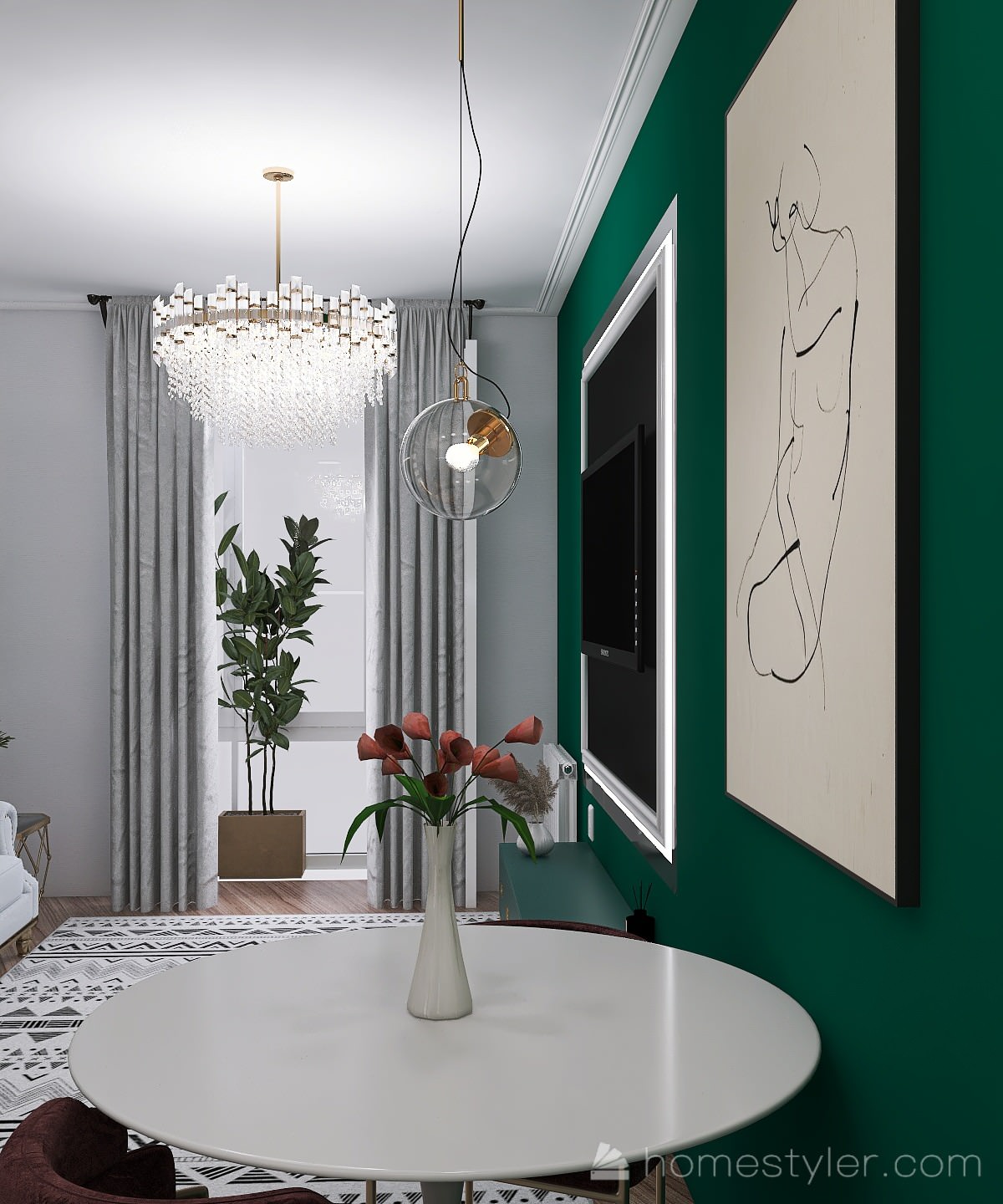 Кухня-гостиная для Ольги