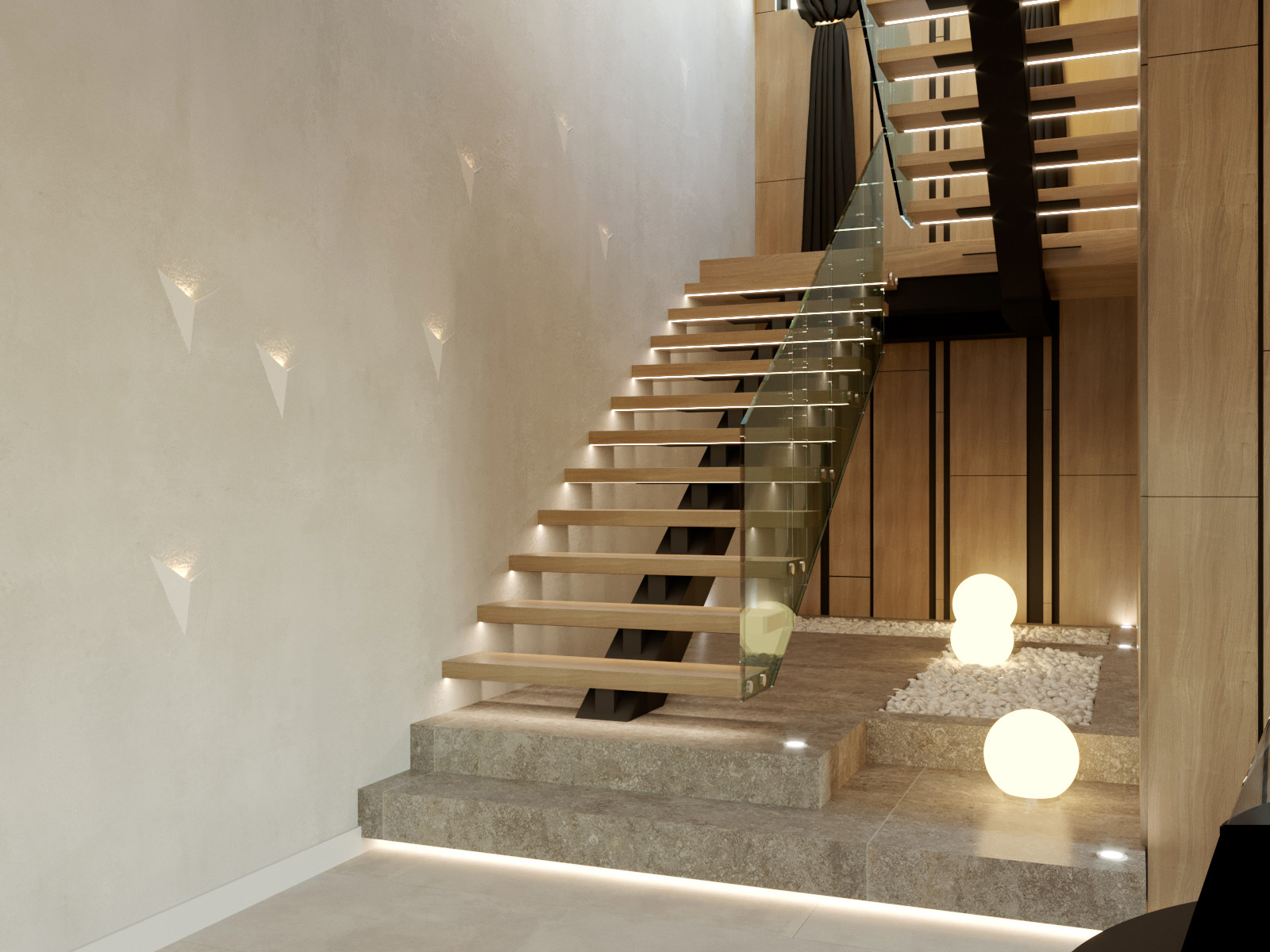 Лесной остров.Гостиная