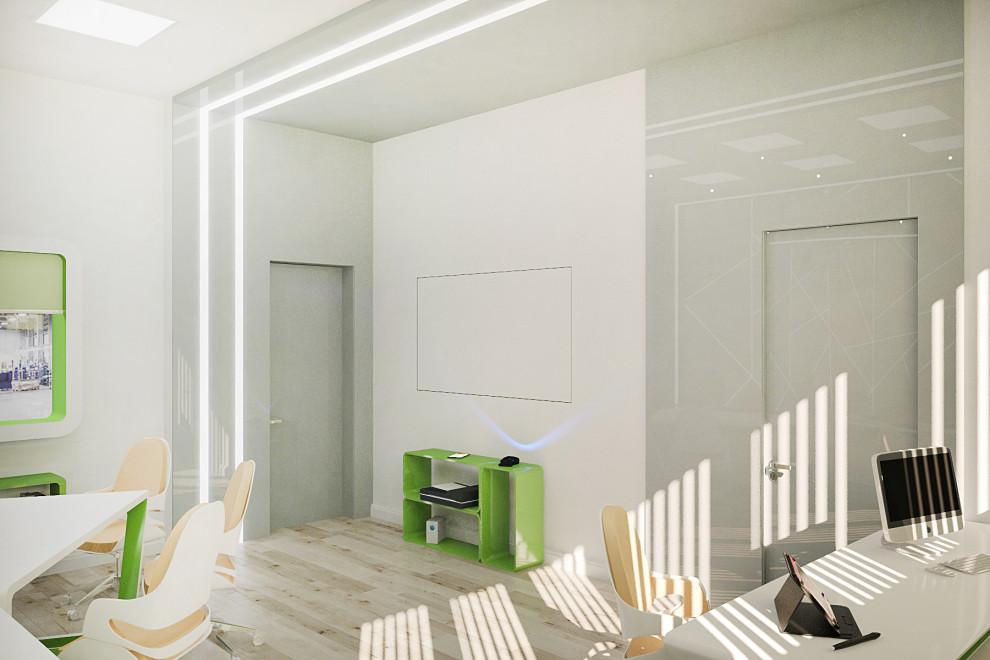 Офис в Футуристичном Стиле