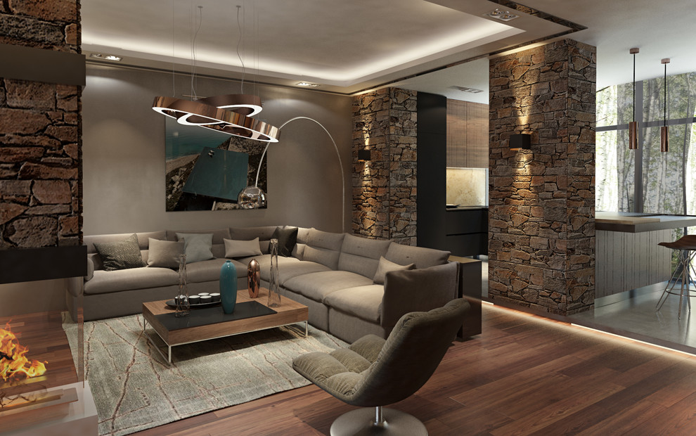 Таунхаус в стиле современного шале