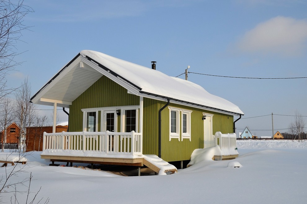 Поселок Ясногорье Московская область Норвежский дом