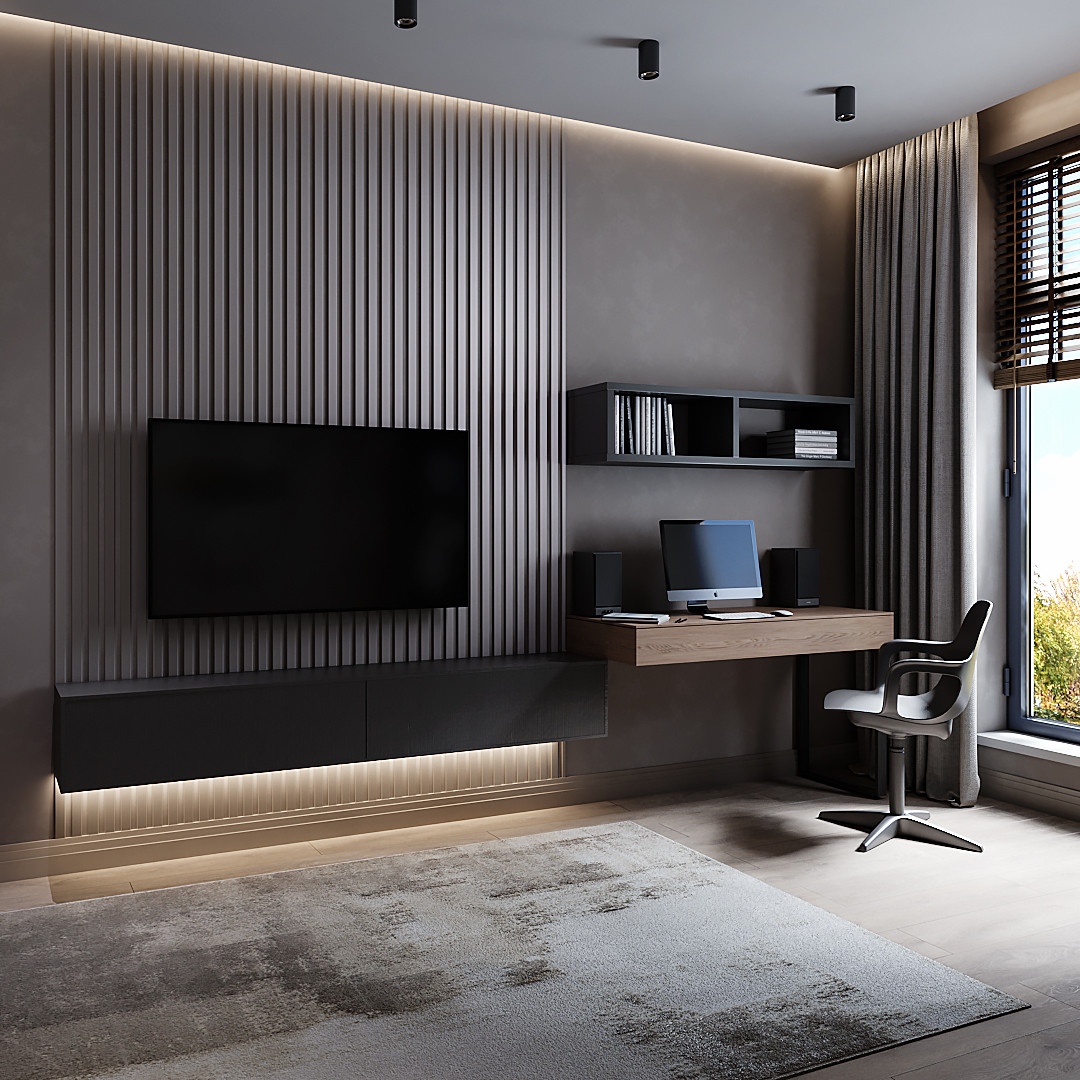 Дом для семьи с двумя детьми