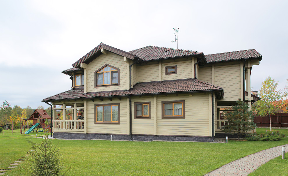 Дом из клееного бруса Екатерина