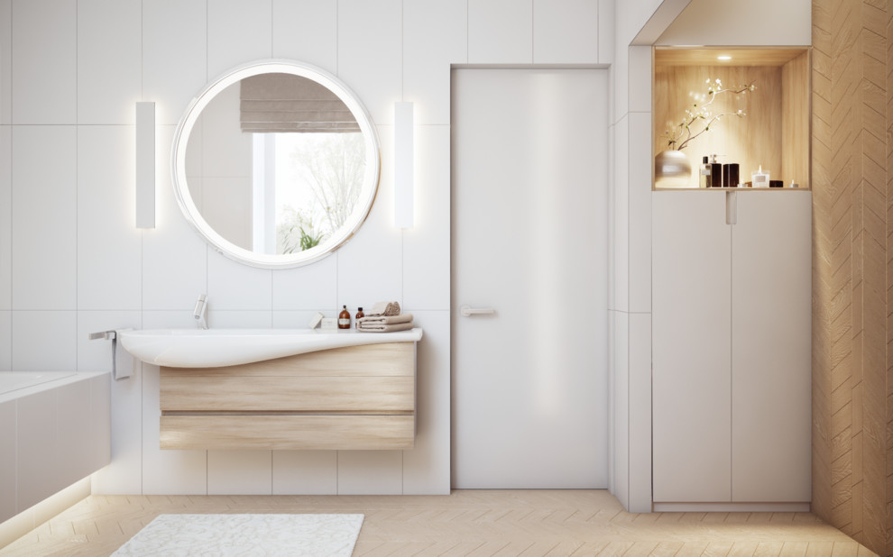 Интерьер 200м2 в КП Истра Вилладж Парус