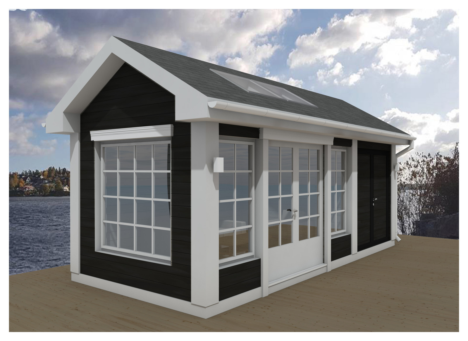 Petite maison de vacances en Suède (Friggebod)