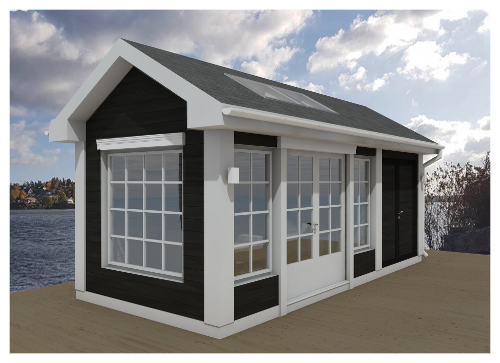 Petite maison de vacances en Suède (Friggebod)