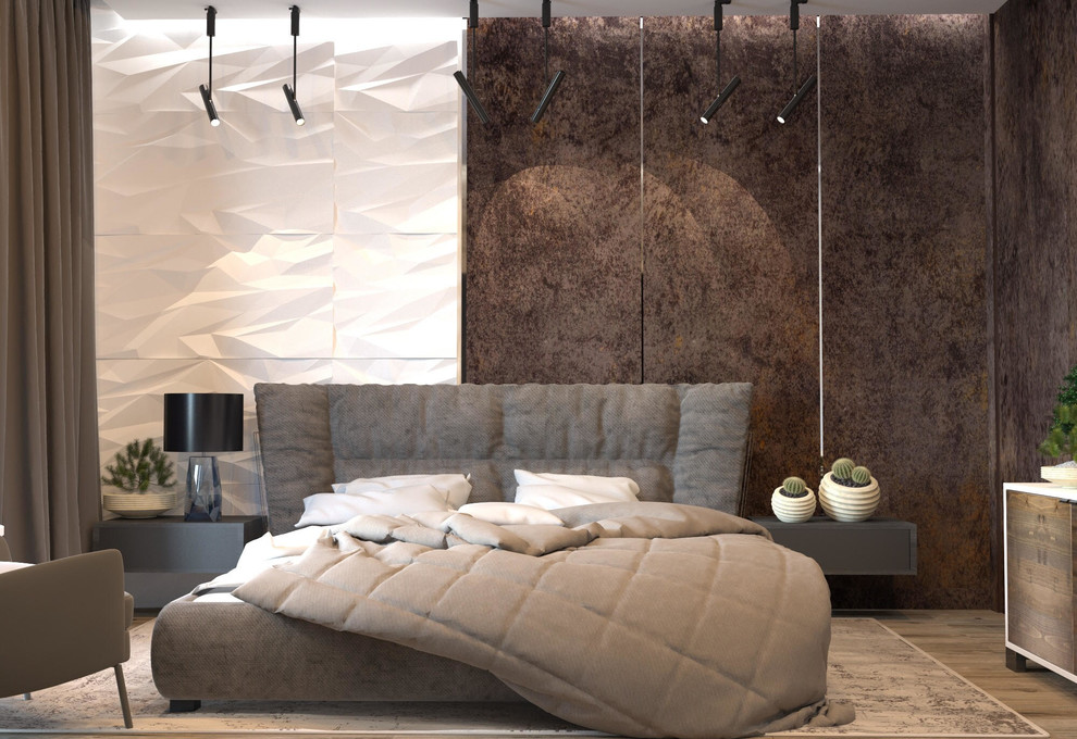 Спальня хайтек