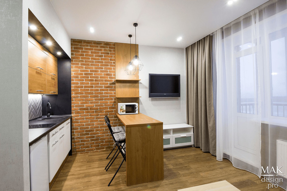 2018г. Реализация студии 26 м2 под сдачу