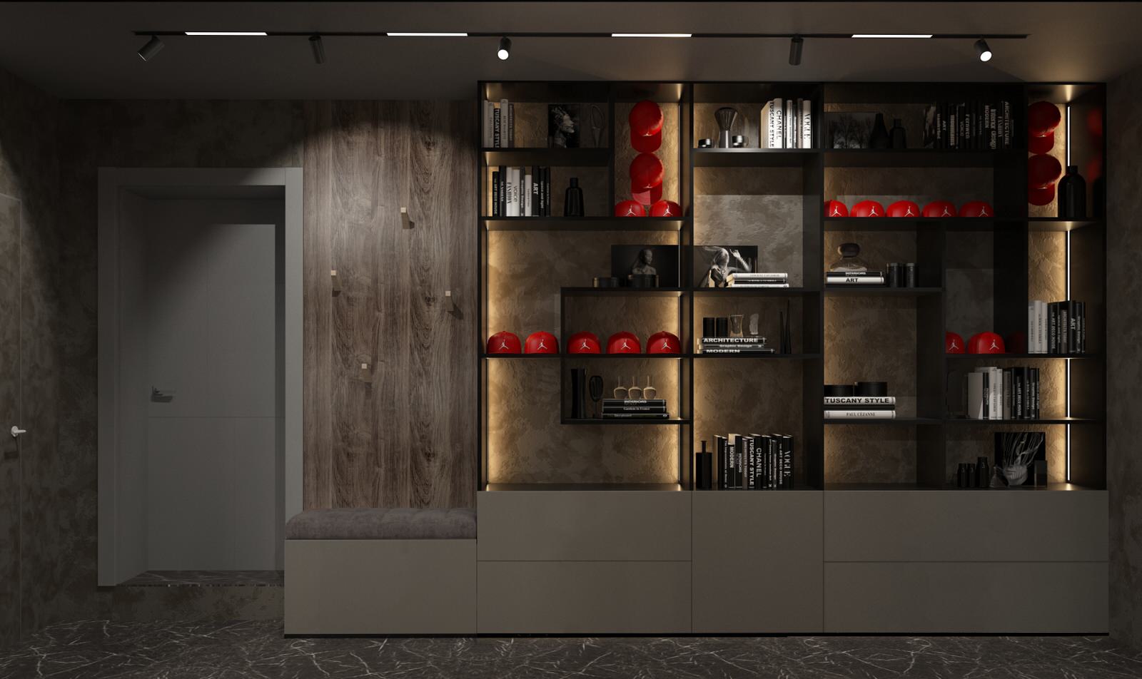 Дизайн 2х-этажной квартиры в Липецке