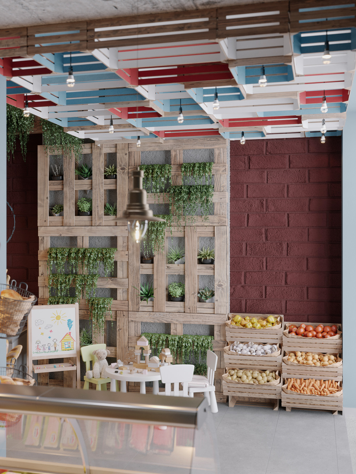 Проект мясного магазина Коляда 2