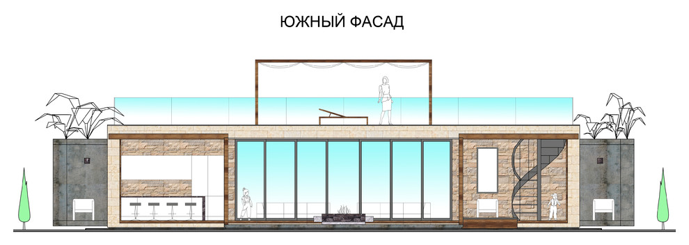 Небольшая "Южная" вилла в Крыму