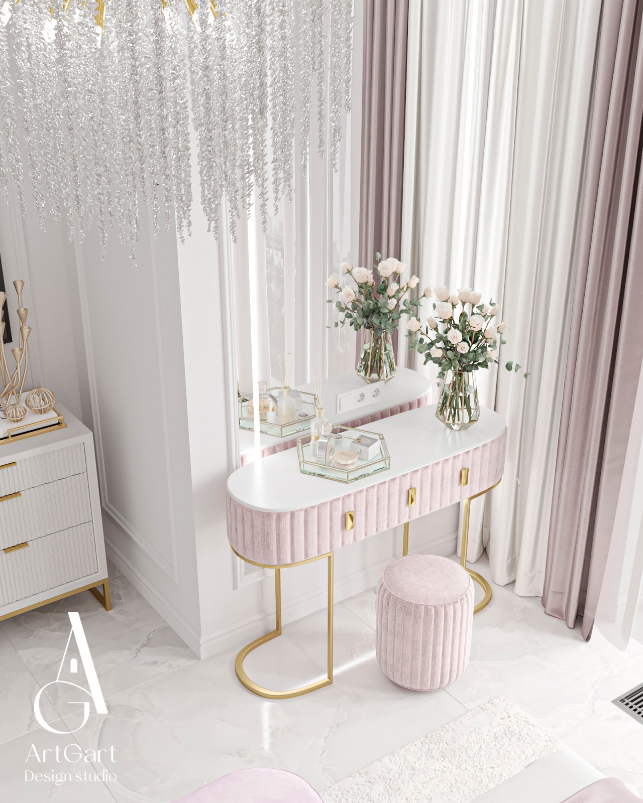 Дизайн квартиры в ЖК  Spires