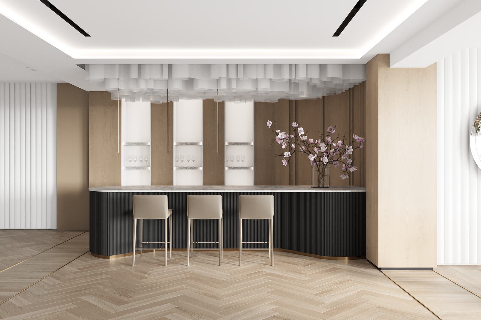 Дизайн проект банкетного зала