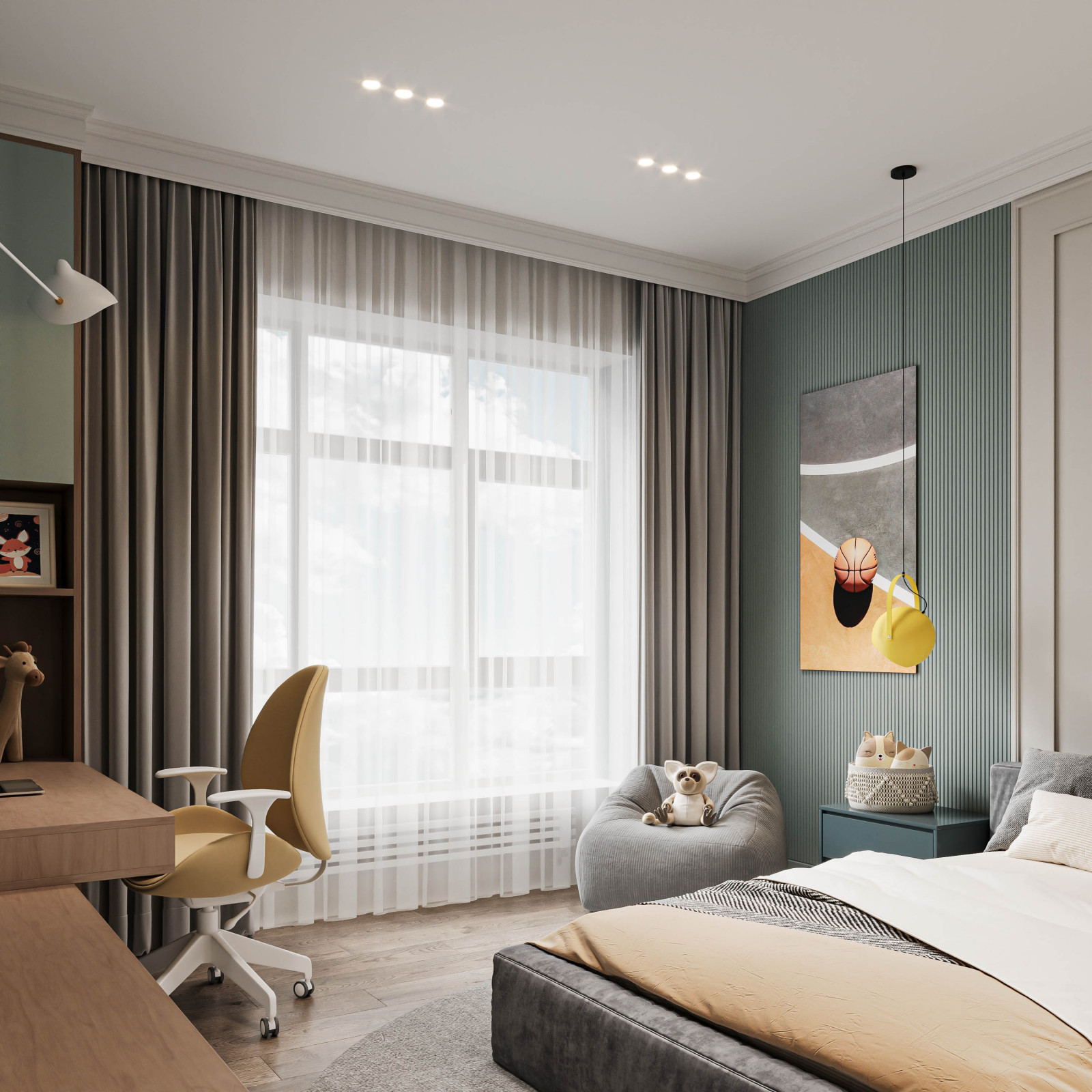 Дом в стиле неоклассика 260 м2