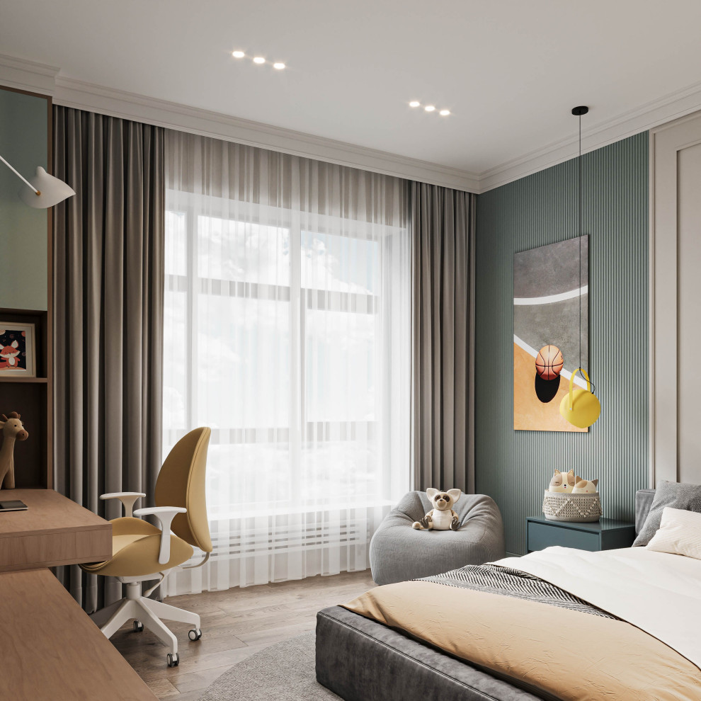 Дом в стиле неоклассика 260 м2