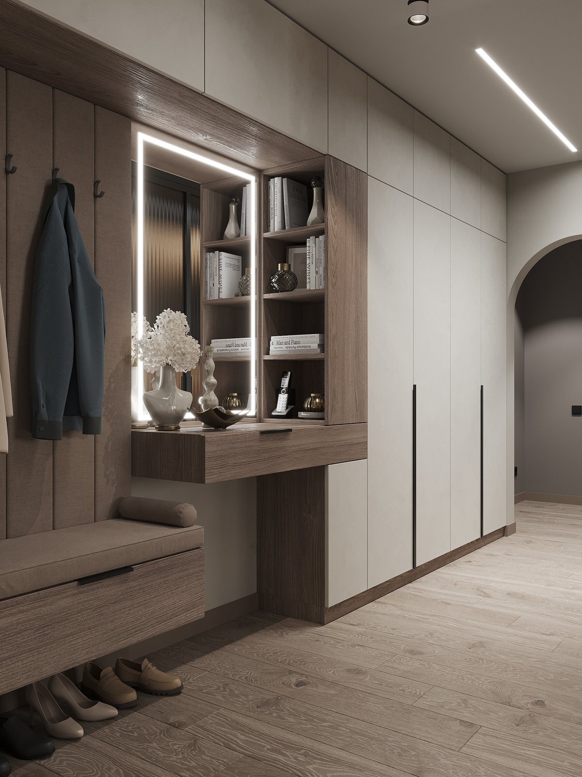 Трехкомнатная квартира с видом на лес