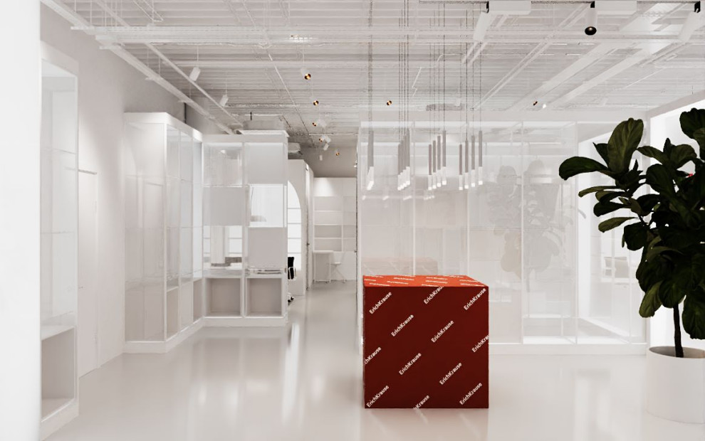 Москва, БЦ Портплаза, Шоурум Эрих Краузе, 260 кв.м, 2023 год