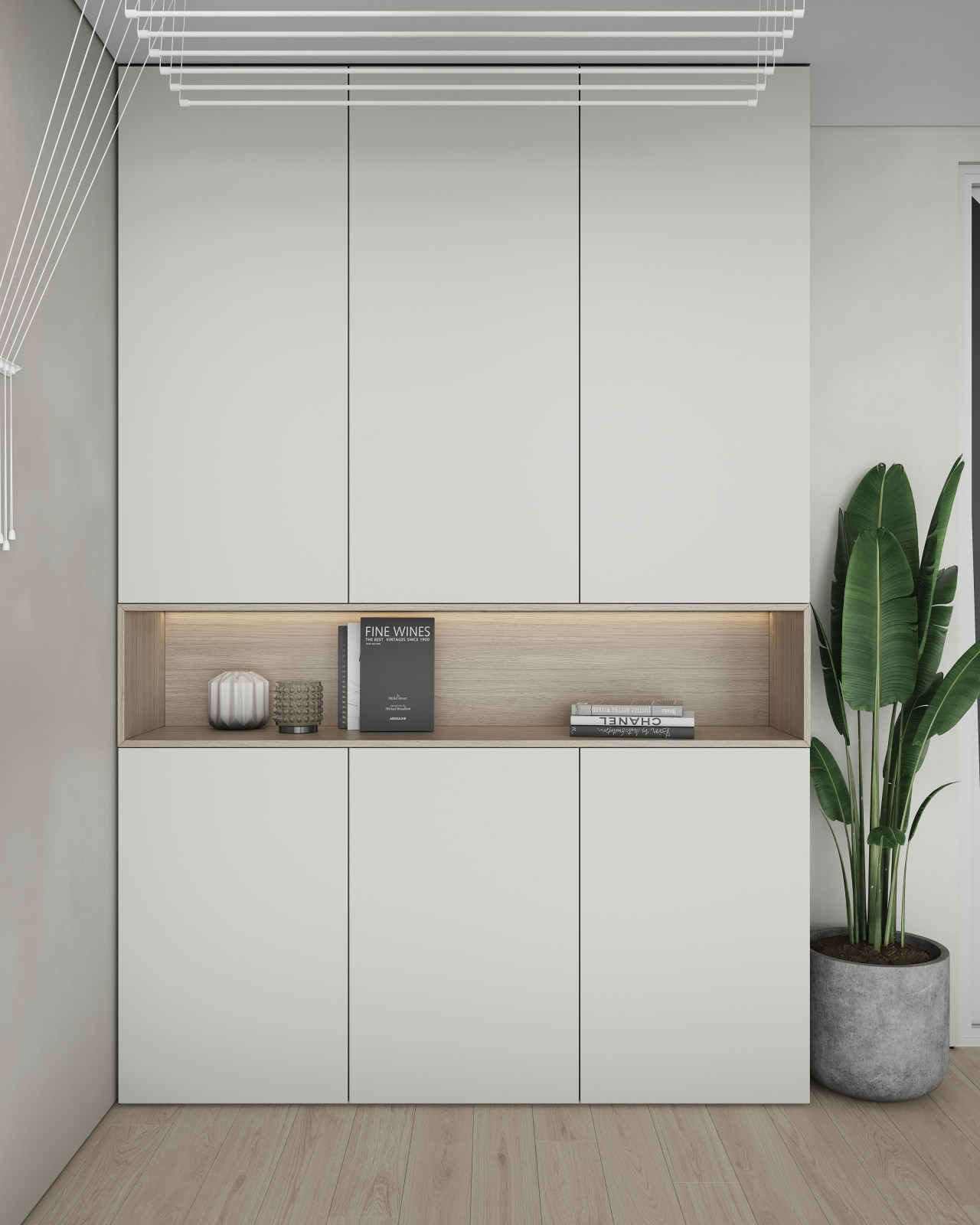 ЖК «Зенит», современный интерьер квартиры, построенный на контрастах