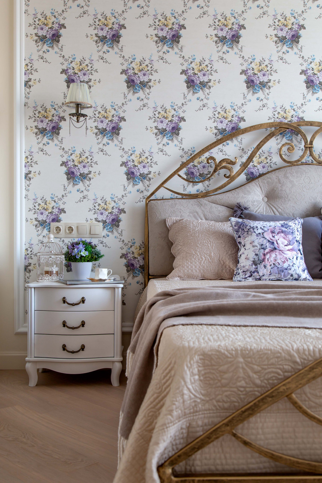 Лаванда и бирюза