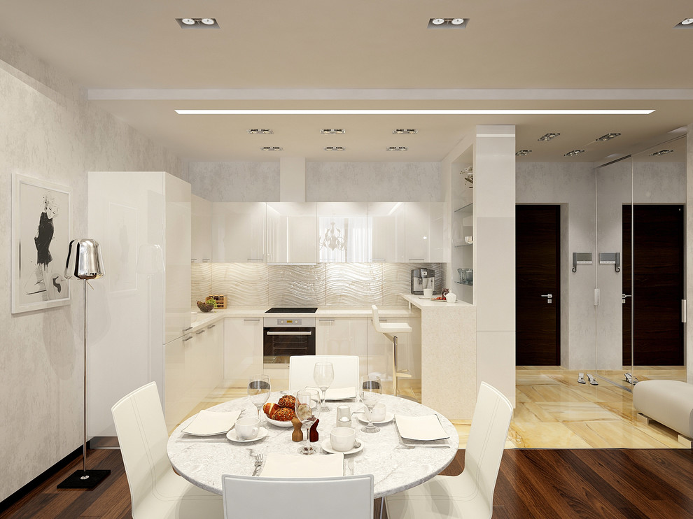 Luce Argento Apartment Interior in Modern Style
