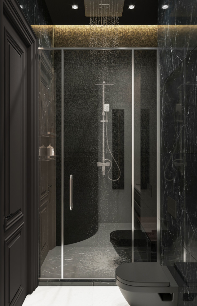 Обложка проекта: Монохромные апартаменты