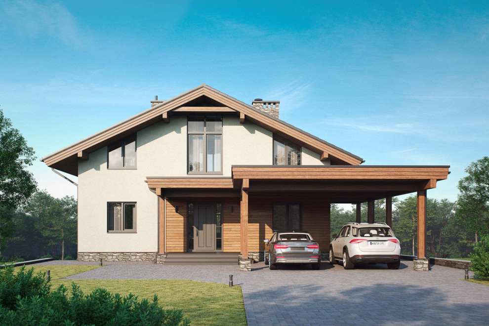 Шале на берегу Волги - AV341