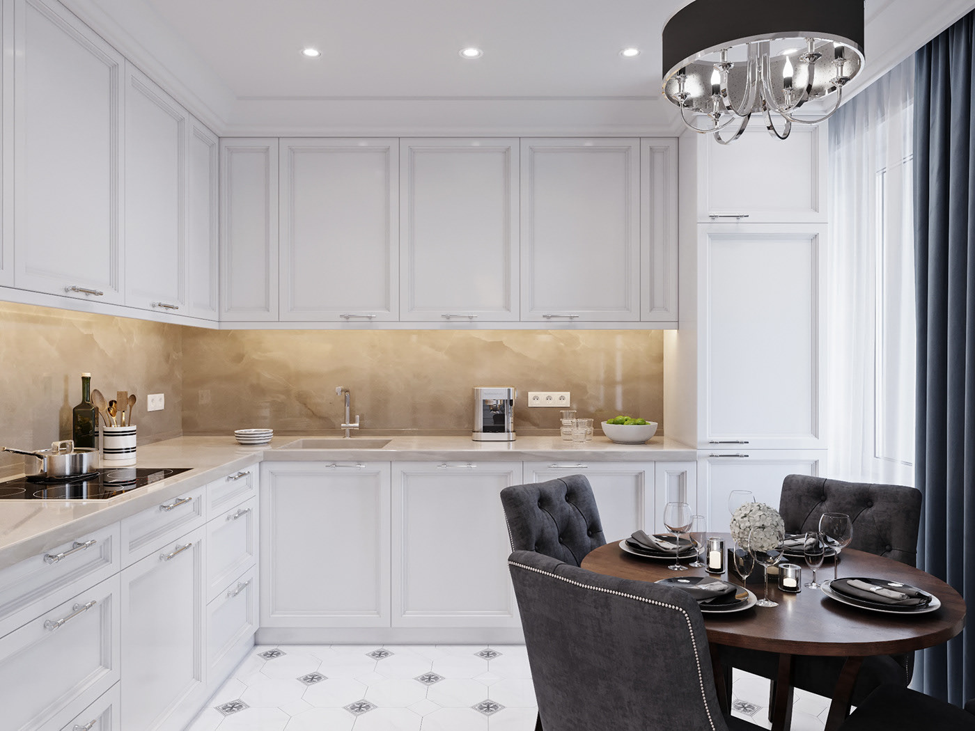 Обложка проекта: Интерьер Американская классика