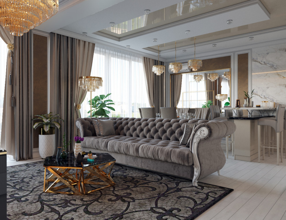 Портфолио. Интерьер классический и артдеко.