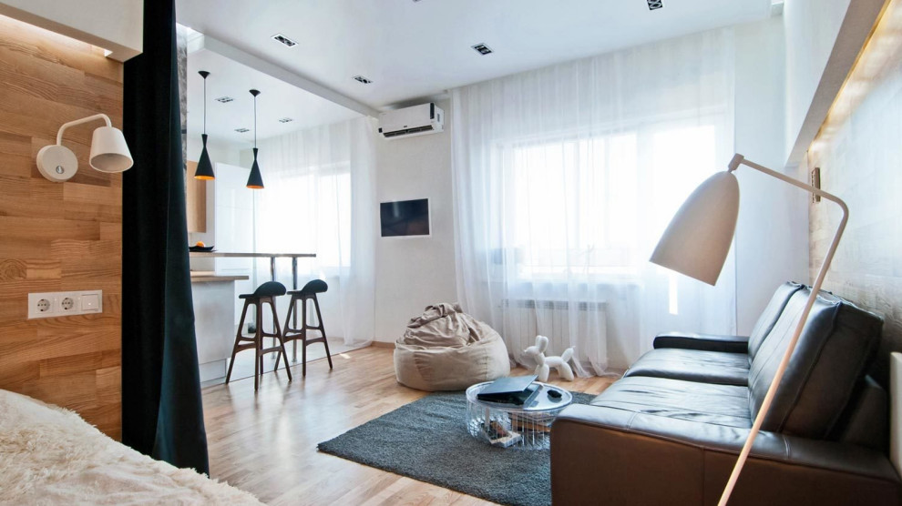 Капитальный ремонт квартиры студии в новостройке