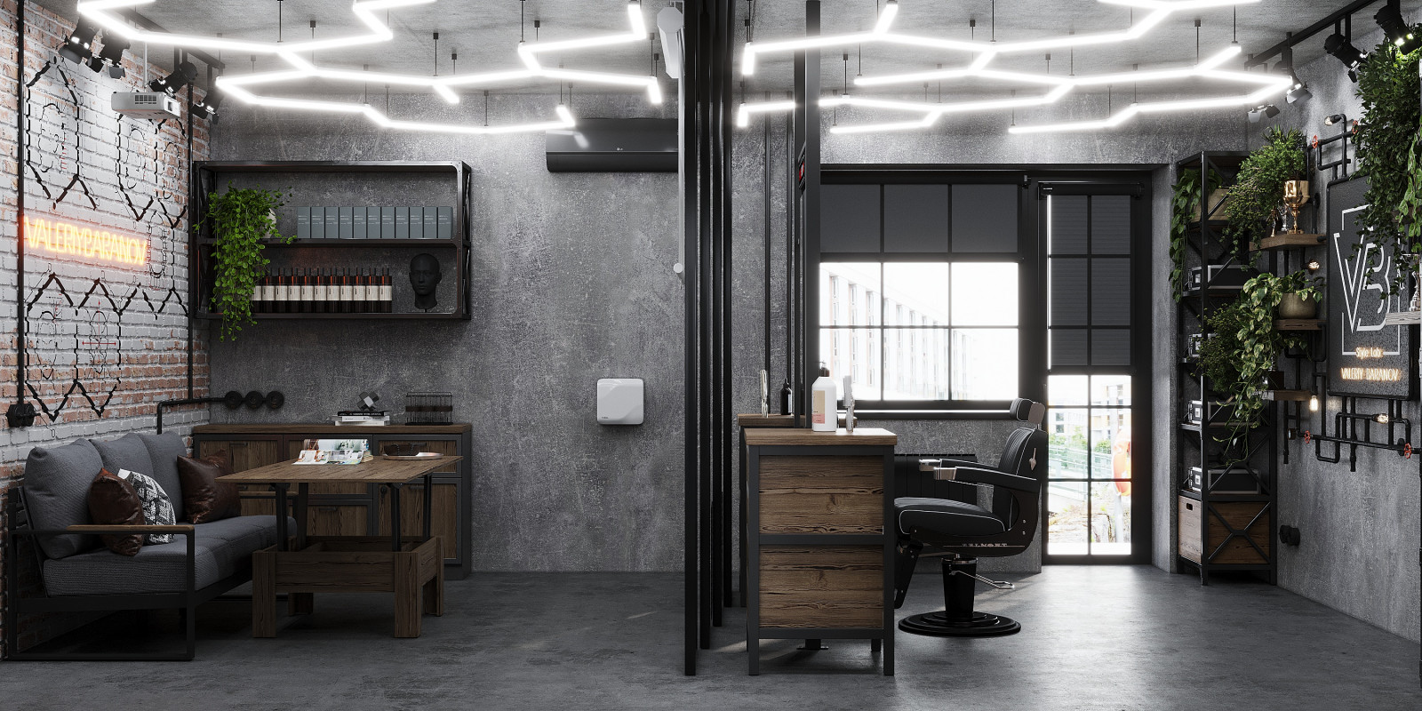 Дизайн барбершопа