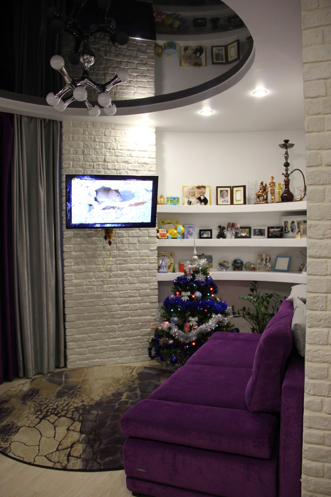 Разработка интерьера кухни-гостиной