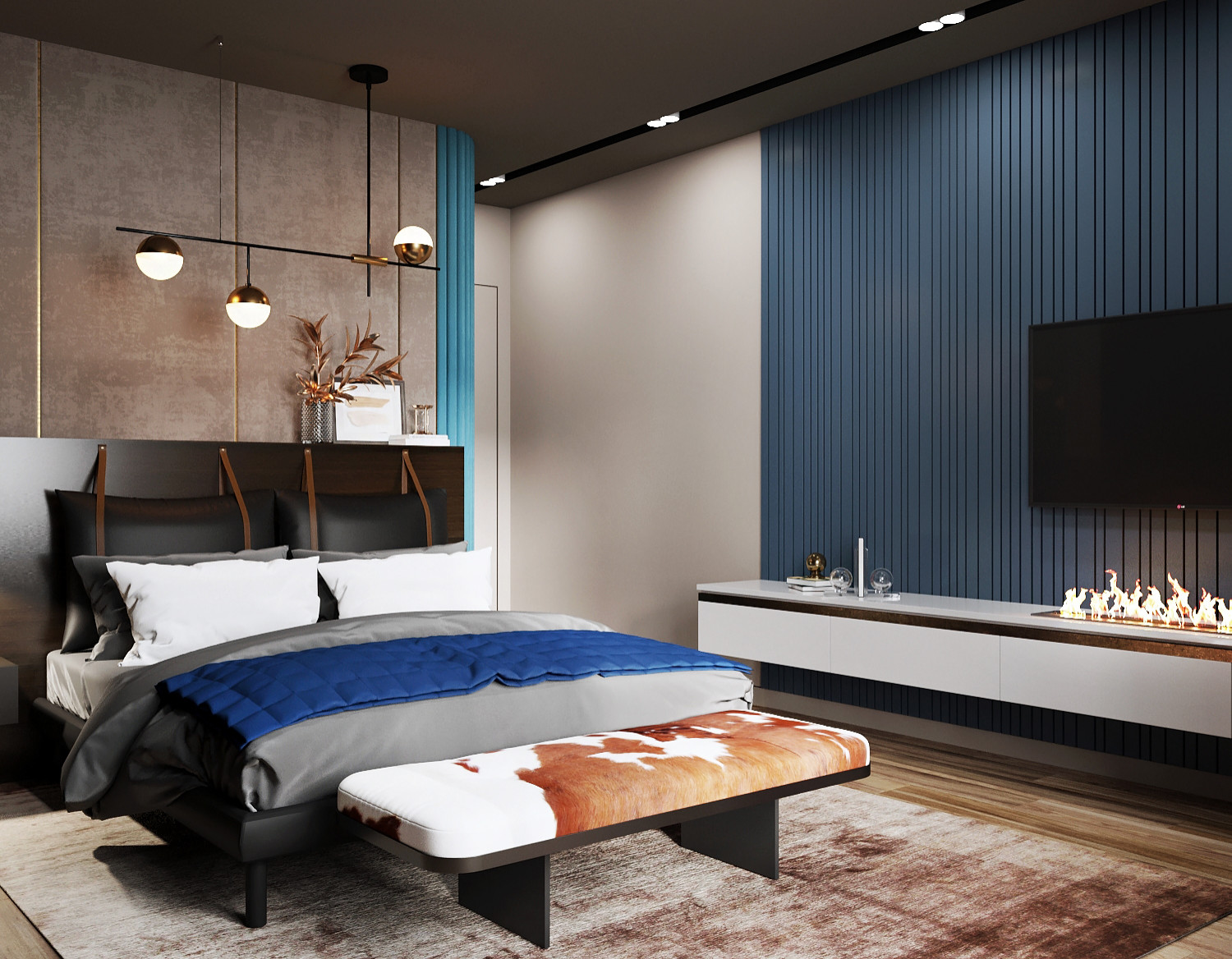 Оттенки синего и не только