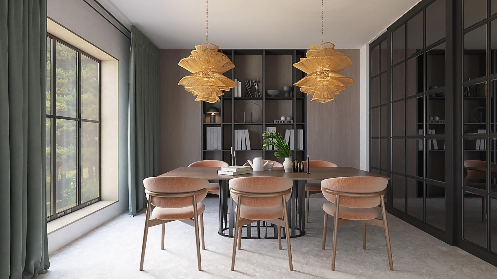 Обложка проекта: столовая зона