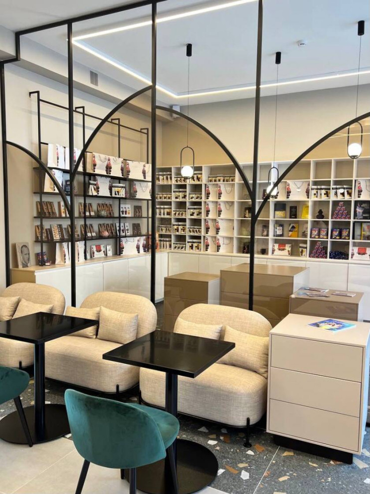 Обложка проекта: Кофейня в современном стиле