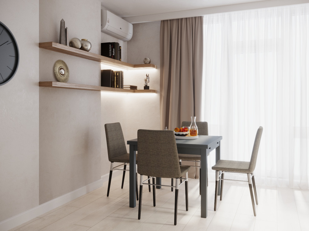 Обложка проекта: Дизайн-проект квартиры 45 м2