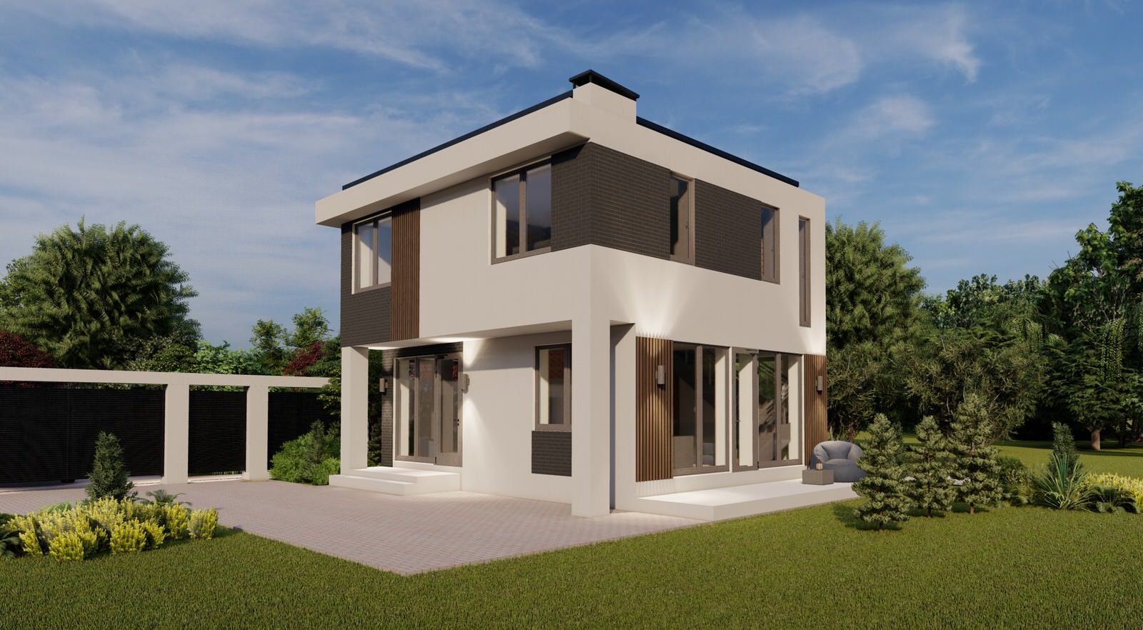 Дом в стиле Hi-Tech