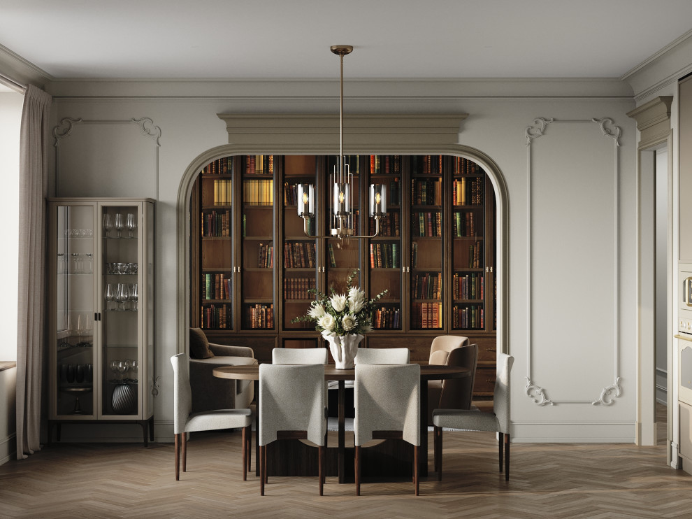 интерьер квартиры для элегантной пары